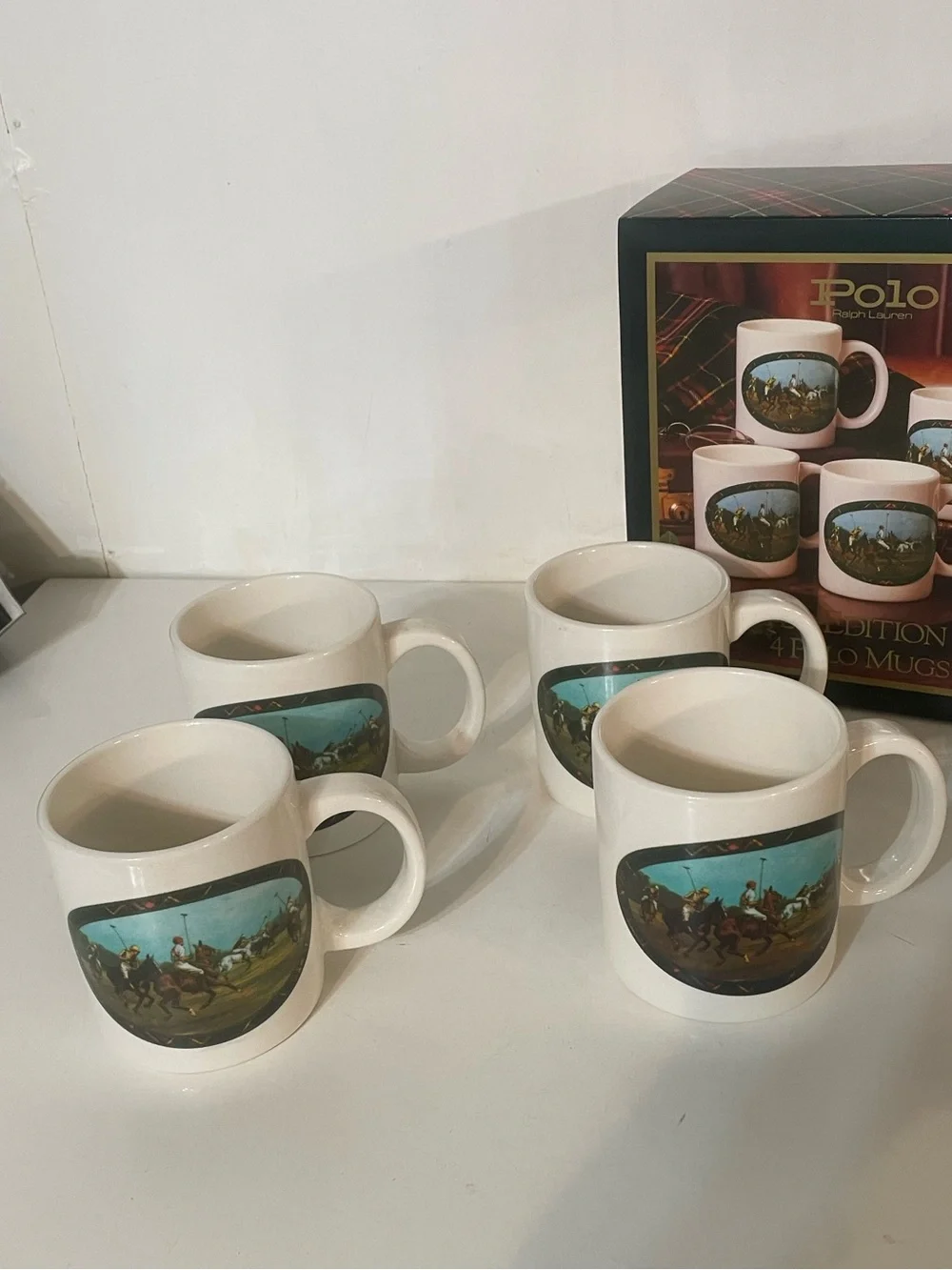 Vintage Polo Ralph Lauren Mugs NIB - Picture 5 of 9
